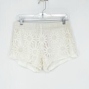 Macbeth Collection by Margaret Josephs Embroidered White Short Large